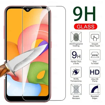 Защитное стекло 9H для Samsung A01 Защитная пленка для экрана Samsung Galaxy A01 M01 Core A0 A0 1 M 01 HD Пленка из закаленного стекла