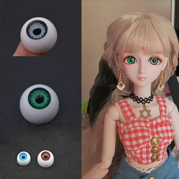 Бусины для глаз, имитирующие куклу, 3 Балла, 6 Баллов, Круглые Имитирующие куклу Глаза, Аксессуары для кукол ручной работы