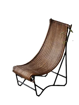 Кресло с откидной спинкой PQF Обеденный перерыв Балкон Кресло для отдыха Диван Кресло Одноместный стул