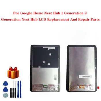 Для Замены ЖК-дисплея Google Home Nest Hub 1 Поколения и запчастей для ремонта Nest Hub 2 Поколения
