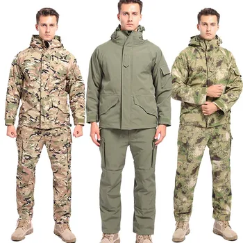 -21 ° F Теплые зимние брюки G8 3 В 1, военная боевая форма, тактические куртки, мужские съемные флисовые камуфляжные костюмы Армии США, ветровка
