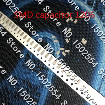 30 шт./ЛОТ SMD керамический конденсатор 1206 472K 4,7 НФ 1000V 1KV 10% высоковольтный керамический конденсатор
