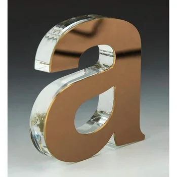 Изготовление наружной дверной вывески на заказ Акриловый Фон с логотипом Стена На заказ Светодиодная Задняя часть из нержавеющей стали с кристаллами Светящиеся 3D буквы