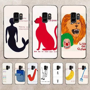Дэвид Шригли Изобразительное Искусство Чехол Для Телефона Samsung Note 8 9 10 20 Note10Pro 10lite 20ultra M20 M51 Funda Case