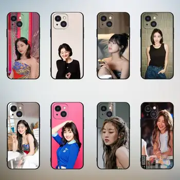 T-TWICE J-Ji-hyo- чехол для телефона iPhone, 11, 12, Mini, 13, 14, 15, PRO, XS, MAX, X, XR, 6, 7, 8, Plus, черный,
