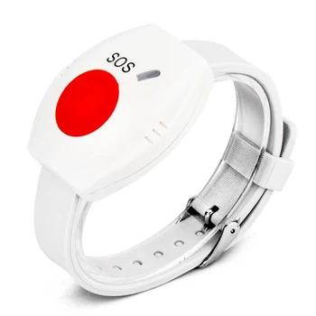 Тревожная кнопка RF 315 МГц SOS Аварийная кнопка Будильник для пожилых людей, браслет для часов, GSM Домашняя охранная сигнализация