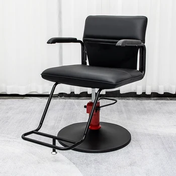 Вращающееся парикмахерское кресло Beauty, кресло для маникюра, кресло для педикюра, кресло для тату, гидравлическое кресло Poltrona Barbiere, мебель для парикмахерской HDSZA