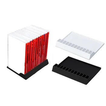 Для NS Switch OLED Многофункциональный Настольный Держатель игровой карты Игровая кассета для хост-консоли 3d Стеллаж для хранения Подарочных игровых аксессуаров