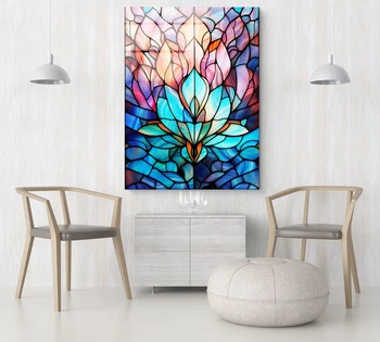 Расписное стекло 120x80 см, Минималистичное бескаркас-ное искусство из закаленного стекла Для спальни, гостиной, спинки дивана, росписи стен