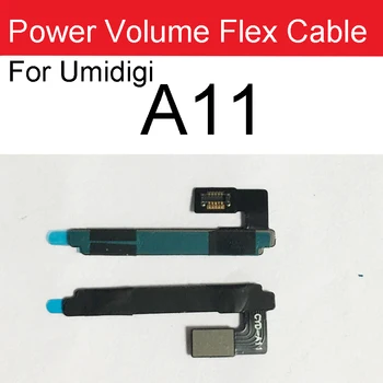 Гибкий кабель для регулировки громкости для UMI Umidigi A11, боковая кнопка регулировки громкости, гибкая лента, запасные части
