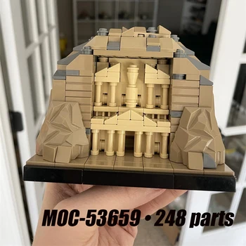 MOC-53659 Известный исторически Археологический объект Строительный блок Петра Архитектурная характеристика высокий кирпич детские игрушки Подарок