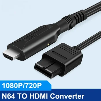 N64-HDMI Для GameCube SNES N64-HDMI Конвертер Кабель-адаптер для N64 GameCube Подключи и Играй Полный Цифровой Кабель Аксессуары