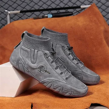 39-40 вязаные мужские кроссовки с высоким берцем, кроссовки в стиле ретро, дешевые ботинки, спортивная обувь в стиле bascket sapatenes, sapa sneacker shoess XXW3