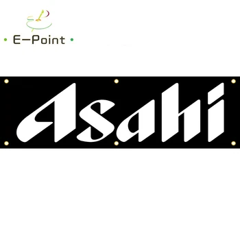 130GSM 150D Материал Япония Пивной Баннер Asahi 1,5 фута * 5 футов (45 * 150 см) Размер для Домашнего Флага Внутренний Наружный Декор