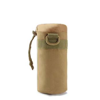 Тактическая сумка Molle через плечо с регулируемым шнурком, сумка для бутылки с водой, сумка для кемпинга, походов, держатель для бутылки с водой, чехол