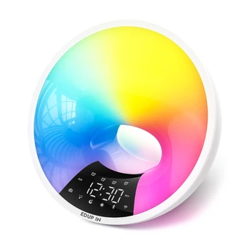 Интеллектуальная атмосфера с функцией управления приложением-будильник Night Light LampsAlarm Clock