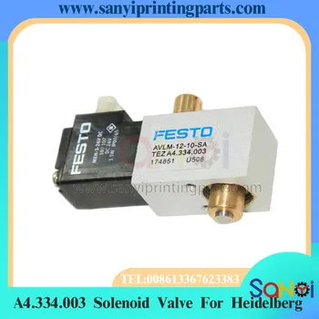 Электромагнитный клапан AVLM наивысшего качества A4.334.003-12-10- SA для деталей печатной машины Heidelberg QM46 SM52 SX52