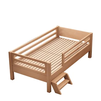 Деревянная 3-футовая односпальная кровать, Детская спальня