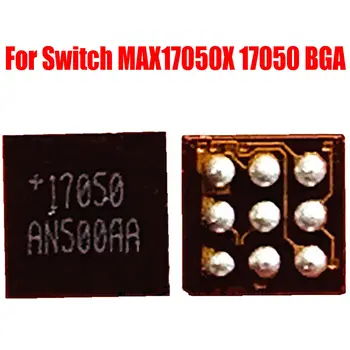 замена платы игровой микросхемы 5шт 17050 для консоли Switch MAX 17050X 17050 MAX17050 BGA