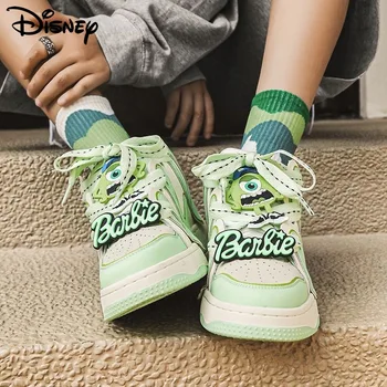 Disney Big Eye Mike/ Новая Зеленая Обувь С Надписью 