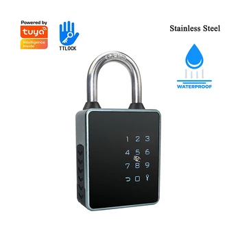 Управление приложением Tuya TTLOCK, водонепроницаемый пароль, IC-карта, RFID-смарт-замок, Bluetooth, противоугонная багажная сумка, Электронный дверной замок