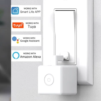 Tuya Smart Bluetooth Fingerbot Plus, переключатель, кнопка-толкатель, умный дом, приложение Smart Life, управление таймером для Alexa Google Assistant