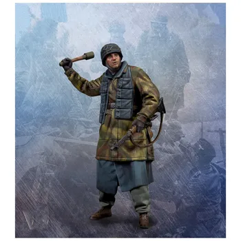 Набор моделей из смолы 1/35, моделирующий исторического военного солдата, 1 Фигурка в разобранном виде, неокрашенная