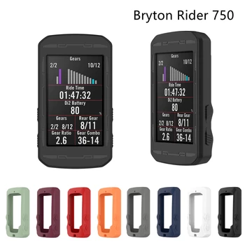 Для велокомпьютера Bryton Rider 750 с GPS, силиконовый защитный чехол, переносной бампер для походов, резиновый чехол для Bryton Rider 750