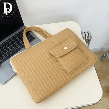 Портативная модная высококачественная холщовая сумка для ноутбука, милый деловой студенческий школьный портфель для женщины, повседневная сумка-тоут большой емкости
