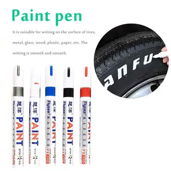 Ручка для покраски автомобиля, водонепроницаемая ручка для окраски автомобильных шин, маркер для масляной окраски автомобильных колес, маркер для шин премиум-класса на водной основе, ручка для заливки краски