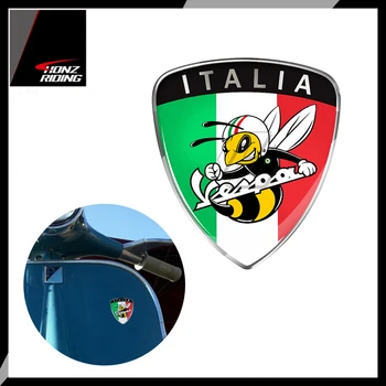 Для мотоцикла PIAGGIO Vespa GTS SPRINT PRIMAVERA LXV LX S GTV 125 250 300 Touring Ie Super Sport 3D Наклейки с флагом Италии