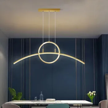 Новые креативные современные светодиодные подвесные светильники, Подвесной светильник для столовой, гостиной, кухни