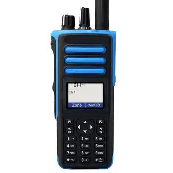 DP4801ex GPS Взрывозащищенная портативная рация, домофон, двусторонняя радиосвязь для нефтяных месторождений, резервуаров, шахт
