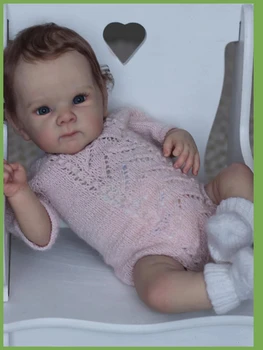 18-дюймовая кукла Bettie Reborn Girl Baby Doll с 3D-росписью кожи, реалистичная новорожденная кукла для детей, подарки на День рождения
