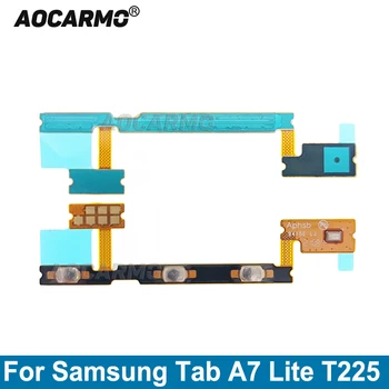 Aocarmo для Samsung Galaxy Tab A7 Lite SM-T225 Кнопки включения /выключения громкости, гибкий кабель, запасная часть