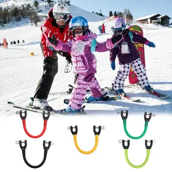 Edgie Wedgie Портативный Соединитель для лыжных Наконечников Learn To Ski Equipment Легкий Тренажер Идеальное Зимнее Лыжное Снаряжение Для начинающих