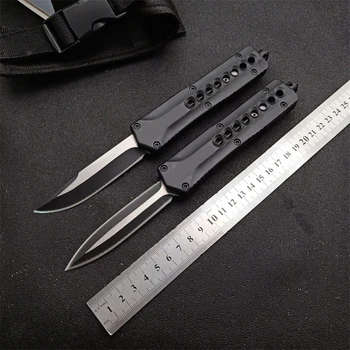 Micro OTF Tech Knife UT Series 440 Стальное Лезвие Твердостью 57HRC Ручка Из Цинково-алюминиевого Сплава, Карманный Нож Для Самообороны на Открытом воздухе