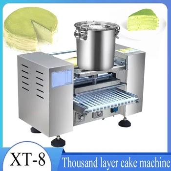 Коммерческая машина для очистки слоеного торта с дурианом, настольная машина для очистки блинов, машина для скручивания полотенец
