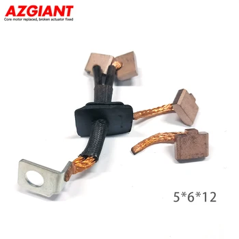 AZGIANT 1 комплект (значок) Замена угольной щетки регулятора автомобильного генератора 5*6*12 Для Hyundai Avante Elantra Cerato