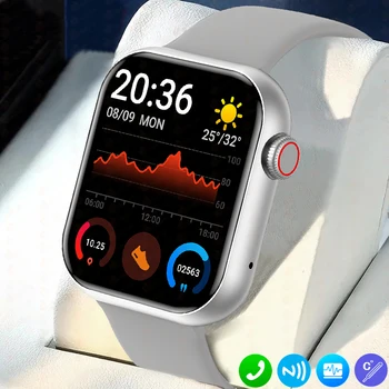 2023 Новые Смарт-часы NFC ECG + PPG 1,83 дюймов Спортивные Фитнес-часы Температура тела Частота Сердечных сокращений Bluetooth Вызов Смарт-часы Мужчины Женщины