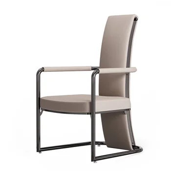 Кресла для гостиной Dermis, шезлонги, толстая мягкая сумка, круглые поручни, сдержанный роскошный итальянский минимализм