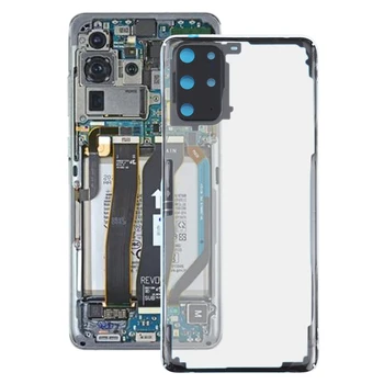 Для Samsung Galaxy S20 + SM-G985 SM-G985F SM-G985F/DS стеклянная прозрачная задняя крышка аккумулятора