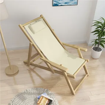 Эргономичные деревянные пляжные стулья, шезлонги-качалки, садовые массажные принадлежности, садовая мебель для патио Tumbona