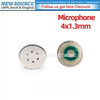 20 шт./лот 4013 4x1,3 мм 4 * 1.3 SMD Микрофон Емкостный электретный микрофон звукосниматель Микрофон
