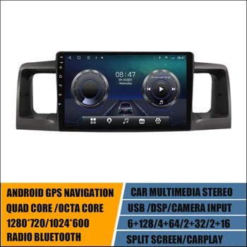 GPS-плеер для TOYOTA Corolla E120 2000-2004 Мультимедиа 9 