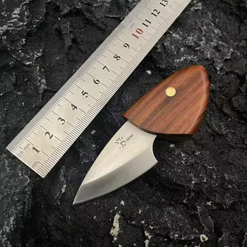 Открытый Нож Со Встроенным Стальным Портативным Походным Мини-Карманным Ножом Высокой Твердости, Острые Фруктовые Ножи