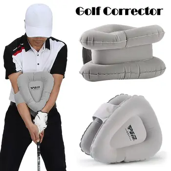 Портативные надувные вспомогательные принадлежности Тренажер для качелей в гольфе Тренировка для коррекции осанки в гольфе Корректор для рук в гольфе