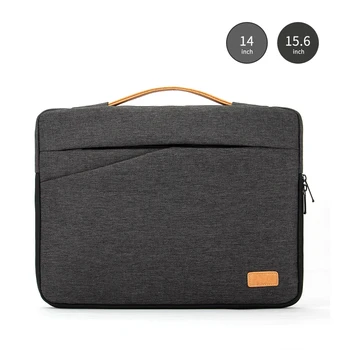 Новая портативная сумка для ноутбука 14/15,6 дюймов, чехол для ноутбука Macbook HP Dell Acer, дорожный деловой повседневный противоударный портфель для компьютера