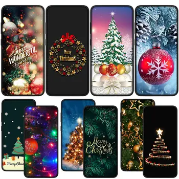 С Новым Годом, с Рождественской Елкой, Чехол для телефона Samsung Galaxy A10 A20 A22 A30 A31 A32 A50 A51 A52 A53 A72 A33 A73, Мягкий Чехол