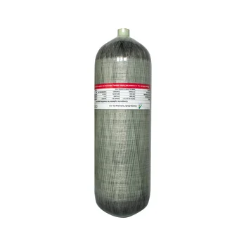 TUXING 4500PSI 300Bar 30MPA 9-литровый цилиндр из углеродного волокна, баллон HPA для дайвинга под высоким давлением, бутылка для подводного плавания M18 * 1.5